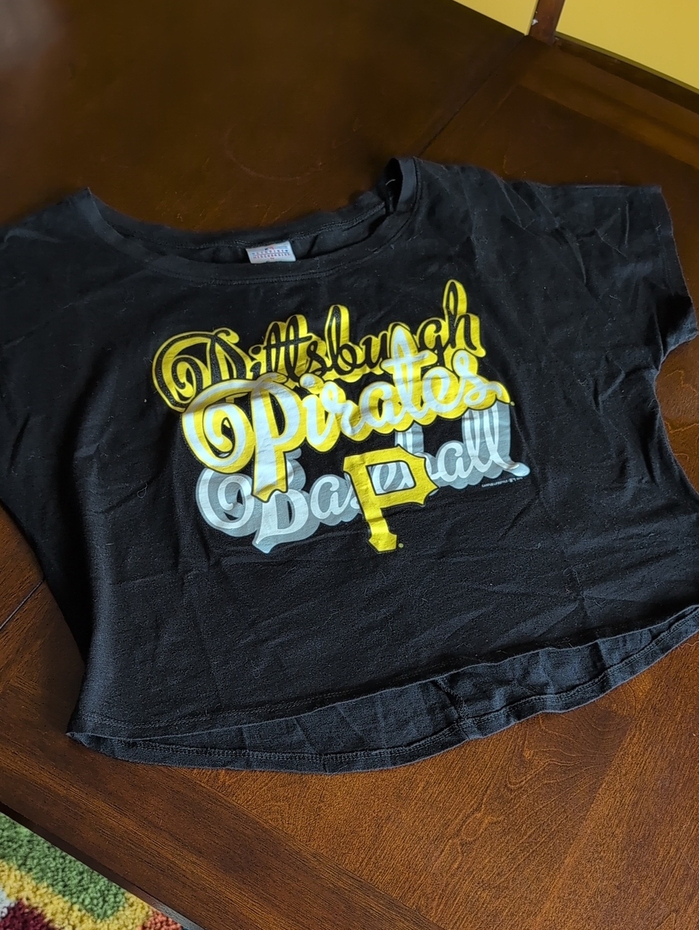 Pittsburgh Pirates Black Graphic Tee